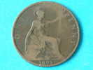 1897 - ONE PENNY / KM 790 ( For Grade, Please See Photo ) ! - D. 1 Penny