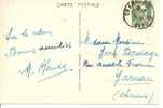 N Y&t   716A CHAMBERY  Vers JARNAC     Le 08 OCTOBRE 1947 - Covers & Documents