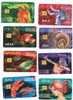 UNGHERIA (HUNGARY) - MATAV  (CHIP) - 1995 ZODIACO (HOROSCOPE): LOT OF 8 DIFFERENT   - USED  -  RIF. 3500 - Sternzeichen