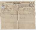 Carvalhos Telegrama 28-AGO-1945  - Pasta # 1 - Lettres & Documents