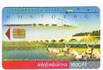 UNGHERIA (HUNGARY) - MATAV  (CHIP) - 2000  HORTOBAGY    - USED  - RIF. 3513 - Vacas