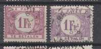 COB 43 Et 43a Oblitérés - Stamps