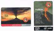 UNGHERIA (HUNGARY) - MATAV  (CHIP) - 2001 FORCES OF THE NATURE: VULKAN    - USED  -  RIF. 3542 - Volcanos