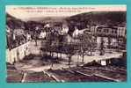 CHAMBON SUR VOUEIZE - Une De Ses Places. A Droite, Ses Ecoles Et L'Hôtel De Ville - Chambon Sur Voueize