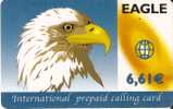 TARJETA DE ESPAÑA CON UN AGUILA DE LA COMPAÑIA EAGLE 6,61 EUROS (BIRD) - Sonstige & Ohne Zuordnung