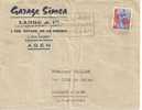 Ny&t 1234     LETTRE  COMMERCIALE  AGEN Vers   PASSAGE D´AGEN Le 28 MAI 1960 - Lettres & Documents
