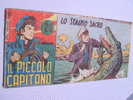 IL PICCOLO CAPITAN N. 9 "lo Stagno Sacro" STRISCIA TOMASINA 1955 ORIGINALE - Classiques 1930/50