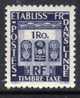 Inde Taxe  N° 28  XX  1 R. Bleu-violet  TB - Unused Stamps