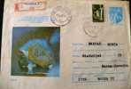 ROUMANIE: MINERAUX Entier Postal Illustré Ayant Voyagé (postal Stationary) Stibina 1979 - Mineralen