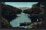 RB 722 -  Early Postcard - Rowing Boat At Meeting Of The Waters Killarney County Kerry  - Ireland Eire - Kerry