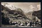 RB 722 - 2 Real Photo Postcards - Wengen Switzerland - Wengen