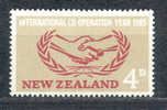 Neuseeland New Zealand 1965 - Michel Nr. 444 * - Nuovi