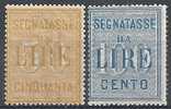 1903 REGNO SEGNATASSE MNH ** - CERTIFICATO - - Portomarken
