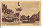 CPA De Saint Hilaire Du Harcouet (Manche 50): Place Nationale - Saint Hilaire Du Harcouet