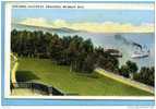 STEAMER  SAGUENAY  REACHING  MURRAY  BAY . - BELLE CARTE - - Saguenay