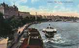 15701    Regno  Unito,      London,  The  Thames  Embankment,  NV - River Thames