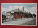 Depot-Train Station--   Concordia Ks  Missouri Pacific Depot-- Vintage Border---===ref 187 - Autres & Non Classés
