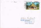 5593. Carta TUBINGEN (Alemania) 1995. Sello No Dentado - Lettres & Documents