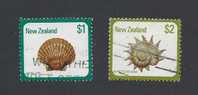 New Zealand 1979  -  Shells, Set Of 2 V  Y&T 755-56  Mi. 785-86  Used - Usati