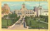 USA – United States –  The Public Library, Los Angeles, California Unused Linen Postcard [P3418] - Los Angeles