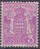 £7 - MONACO -  N° 74A - NEUF Avec Charnière (3) - Other & Unclassified