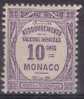 £7 - MONACO - TAXE N° 14 - NEUF Avec Charnière - Postage Due