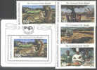 Bophuthatswana 1988  -  Nationalparks BOARD  Set + S/S - Bophuthatswana
