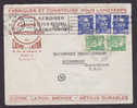 France Airmail Par Avion LAITON PARIS Av. De Wagram 1951 TMS Cover BRIDGEPORT USA Etats Unis Marianne - 1927-1959 Lettres & Documents