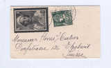 737/17 - Enveloppe Carte De Visite  TP Mercure 35 C + Astrid Deuil BRUXELLES 1936 Vers La Suisse - 1932 Ceres And Mercurius