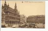 CP Très Animée - Série 20 - N° 12 - BRUXELLE - Maison Du Roi Et Maisons De La Grand'Place - Schienenverkehr - Bahnhöfe