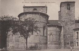 (CPA1862) AVILA. ABSIDE DE LA IGLESIA DE SAN PEDRO - Ávila