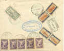 Lettre Recommande Vers Espagne 1929. Voir 2 Scan - Storia Postale
