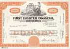 First Charter Financial  Corporation  1 Share 14-12-1972 - D - F