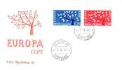 ITALY 1962 EUROPA CEPT FDC - 1962