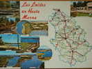 52 - Les Loisirs En HAUTE-MARNE - Langres, Longeau, Perrancey, Villegusien, Rolampont, Changey... (Carte Géographique) - Le Vallinot Longeau Percey