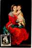 Spain / Espagne, Carte Maximum Card MC FD Murillo Painting"Virgin And Child" 1960 - Tarjetas Máxima