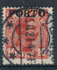 Denmark 1921. Surcharged PORTO. 10 øre - Impuestos