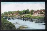 RB 723 - Early Postcard - Houses & River Severn - Arley Near Bewdley Worcestershire - Andere & Zonder Classificatie