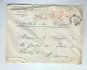 538/17 - Lettre En Franchise DOTTIGNIES 1906 Vers MOUSCRON - Entete Lagage , Boet § Cie , Fabricants - Franchise