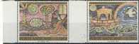 1974 Vatican, Poste Vaticane, UPU Centenary 2v , Art, Religion, Mosaic, History, Ship Yvert  569/70 MNH - Autres & Non Classés