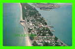 ST PETERSBURG, FL - AIR VIEW OF THE FAMOUS PASS-A-GRILLE BEACH - COLLINS SALES CO - - St Petersburg