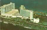 USA – United States – The Fabulous Fontainbleau Hotel, Miami Beach Florida 1960s Unused Chrome  Postcard [P3558] - Miami Beach