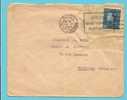 430 Op Brief Met Stempel PARIS  !!!!! Op 19/02/1938  Naar BRUXELLES (brief Is Hersteld) - 1936-1951 Poortman