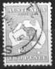 Australia 1913 2d Grey Kangaroo 1st Watermark Used - Actual Stamp -  SG3  Nice - Used Stamps