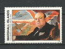 Churchill Devient Premier Ministre  1940   1 T-p Neuf **   ILES MARSCHALL - Sir Winston Churchill