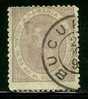 ● ROMANIA 1891  - 25° CARLO 1° - N. 91 Usato, D. 13,5  - Cat. ? € - Lotto N. 1809 - Gebraucht