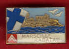 12585-citroen.marseille Rabatau.signé Pin's World - Citroën