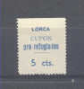 LORCA (MURCIA). GOMEZ GUILLAMON 813 * - Spanish Civil War Labels