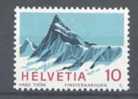 1966 Svizzera, Monte Finsteraarhorm , Serie Completa Nuova (**) - Nuovi