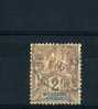 - FRANCE NOUVELLE CALEDONIE 1892 . OBLITERE - Used Stamps